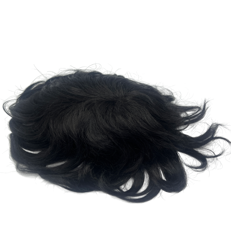 Prótese Capilar Masculina Hibrida Hollywood ( 1A )