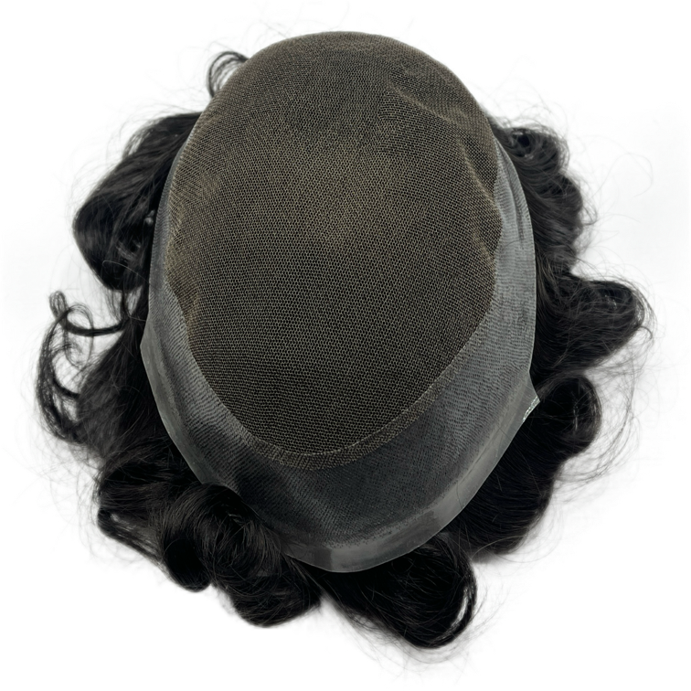 Prótese Capilar Masculina Hibrida Hollywood ( 1B )